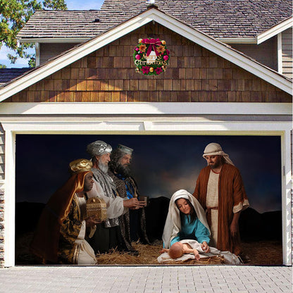 🎄Last Day Sale 49% OFF - 2025 Christmas and Halloween Reusable Garage Door Decoration