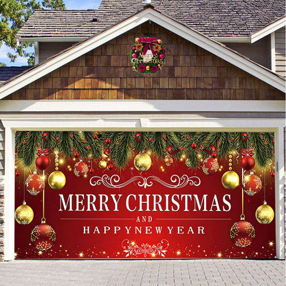 🎄Last Day Sale 49% OFF - 2025 Christmas and Halloween Reusable Garage Door Decoration
