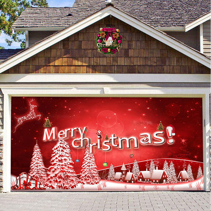 🎄Last Day Sale 49% OFF - 2025 Christmas and Halloween Reusable Garage Door Decoration