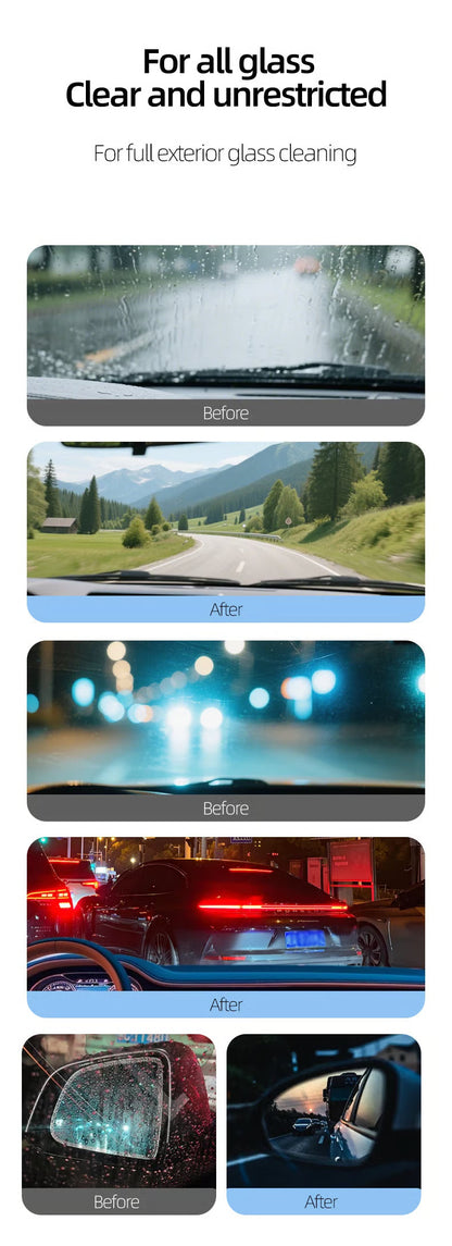 🔥LAST DAY ONLY 49% OFF🚗🧼Automotive Oil Film Cleaning Brush for Car Windows – Glass Cleaning Board