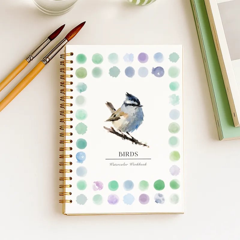🔥HOT SALE 60%OFF🔥 - 🖼️Beginner-Friendly💕 Watercolor Workbook