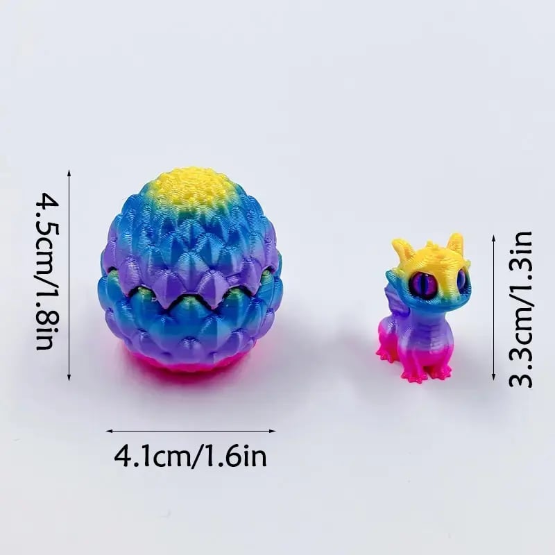 🔥Last Day 50% OFF - ✨🐉Your Favorite Sky Companions: 20-Piece Random Colors Mini Dragon Egg Set(Includes 10 Eggs & 10 Mini Dragons)
