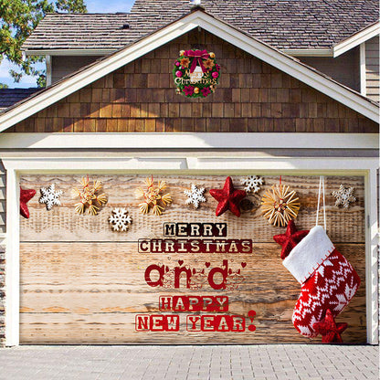 🎄Last Day Sale 49% OFF - 2025 Christmas and Halloween Reusable Garage Door Decoration