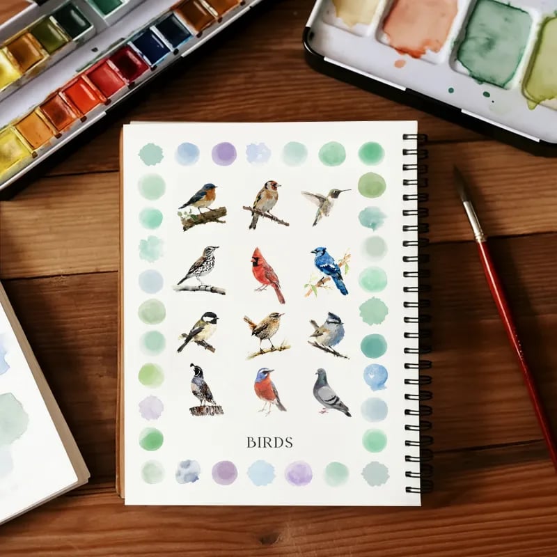 🔥HOT SALE 60%OFF🔥 - 🖼️Beginner-Friendly💕 Watercolor Workbook