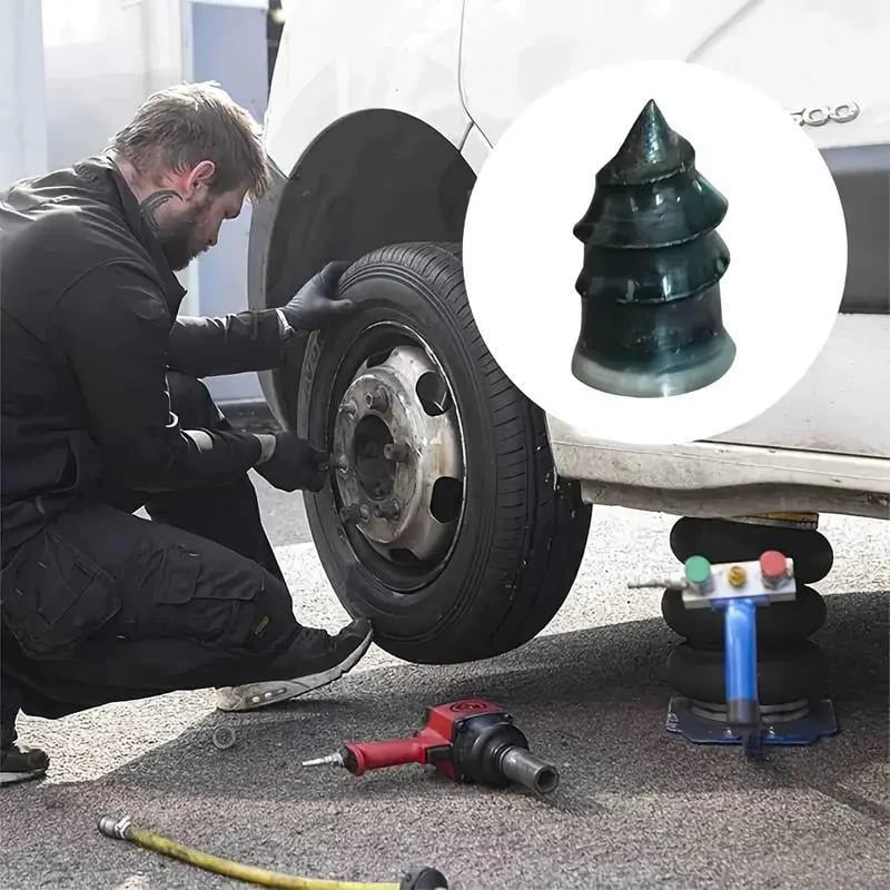 🔥Last Day 49% OFF- Tire Repair Rubber Nail🚚🎁Free Screwdriver Included