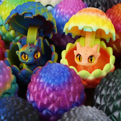 🔥Last Day 50% OFF - ✨🐉Your Favorite Sky Companions: 20-Piece Random Colors Mini Dragon Egg Set(Includes 10 Eggs & 10 Mini Dragons)