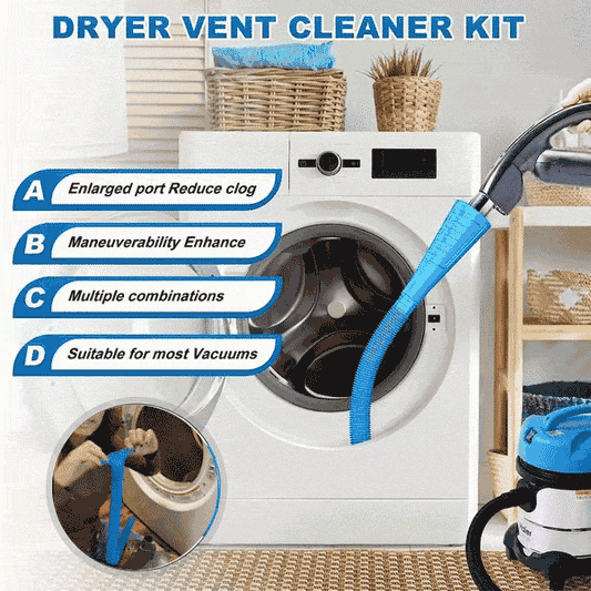 🔥SELLING FAST! ⚡ 70K+ SOLD - Dryer Vent Cleaner Kit
