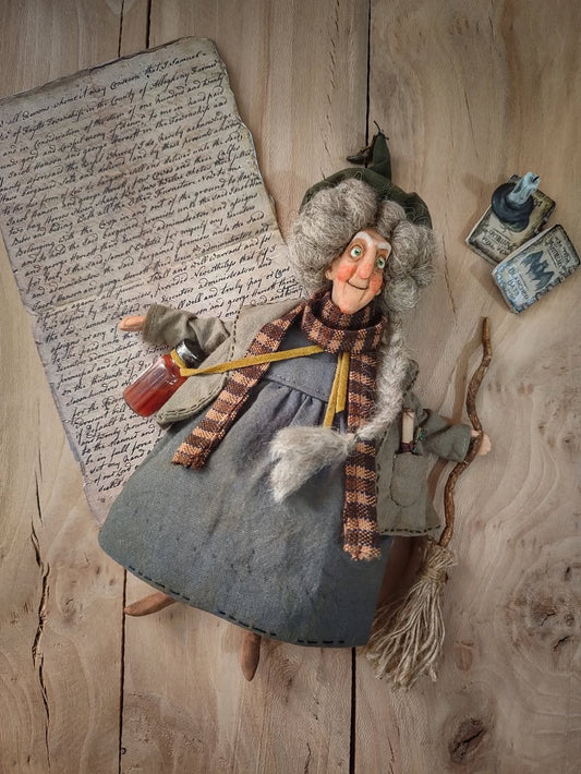 🔥Last Week Promotion 49% OFF 💞🧙Handmade Lucky Kitchen Witch: Your Cozy Kitchen Guardian ✨