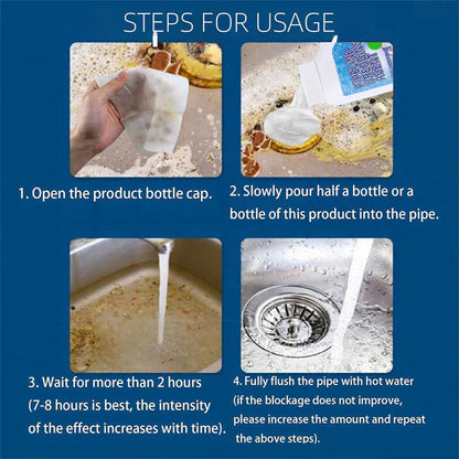 Multi-Use Powerful Drain-Clearing Cleaner